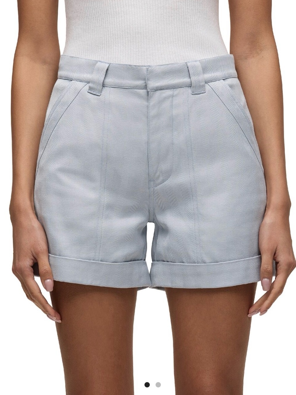 HUDSON Jeans Trouser Short Herringbone High R Short